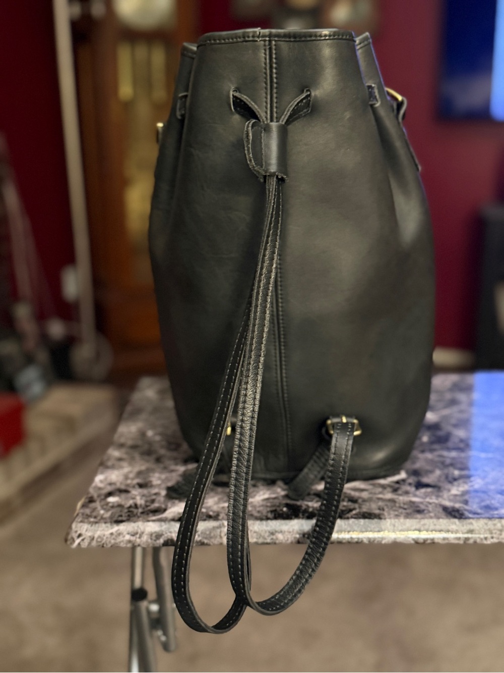 Vintage Coach Handle Backpack #9992 🔥❤️❤️ - Picture 5 of 11